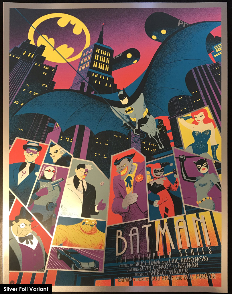 Batman: the Animated Series- Artist Proofs | Timothy Anderson Design
